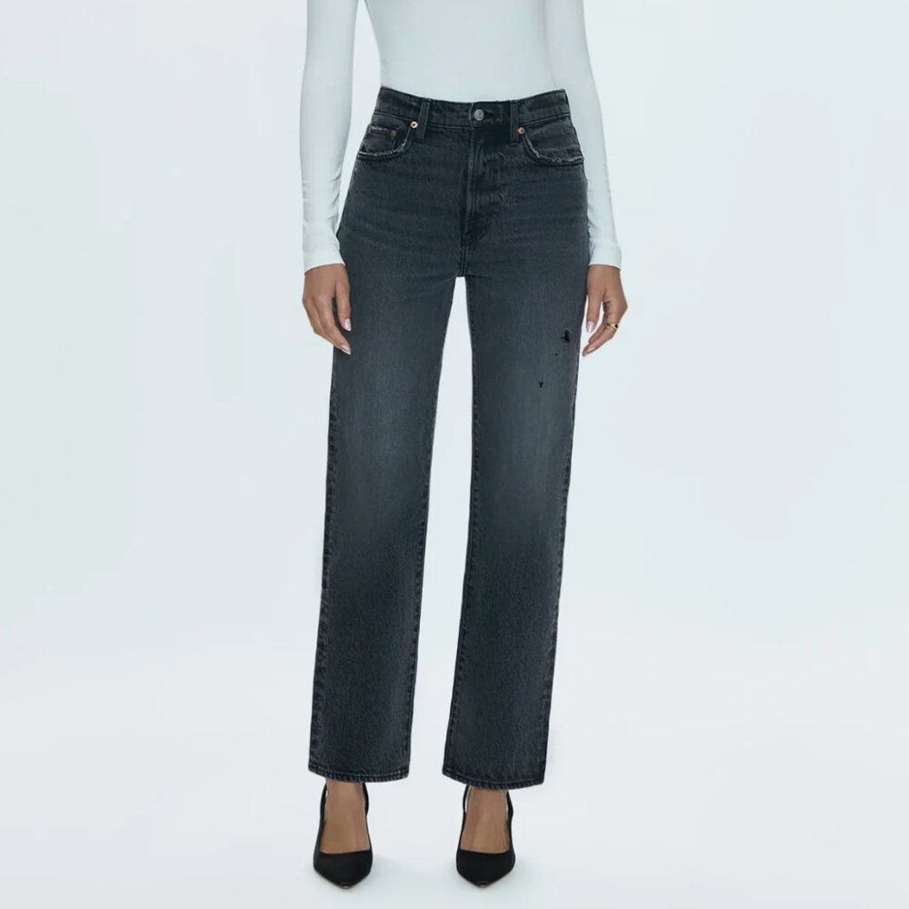 Pistola Cassie Super High Rise Straight- Hours After Vintage